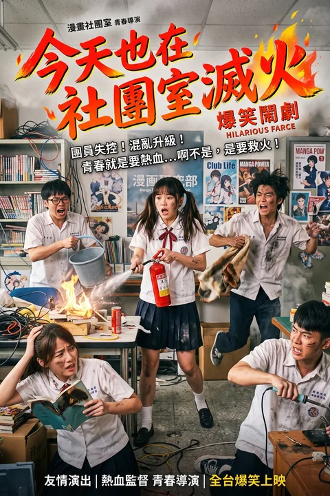 今天也在社團室滅火